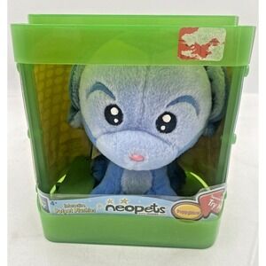 Neopets Interactive Pet Puppyblew Pet Plushies Plush Thinkway RARE NEW